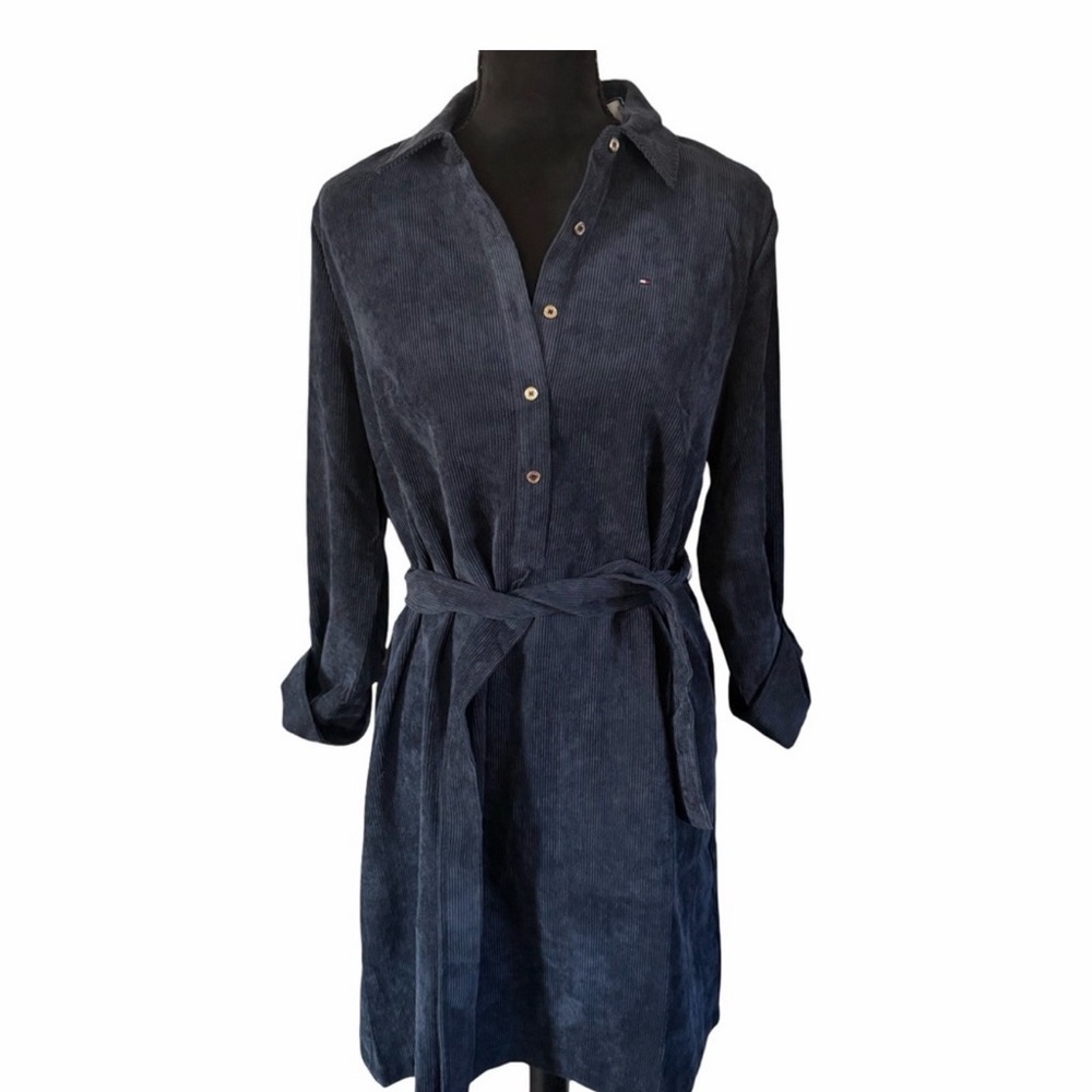 Tommy Hilfiger Dark Blue Long Sleeve Dress,NWT,size8